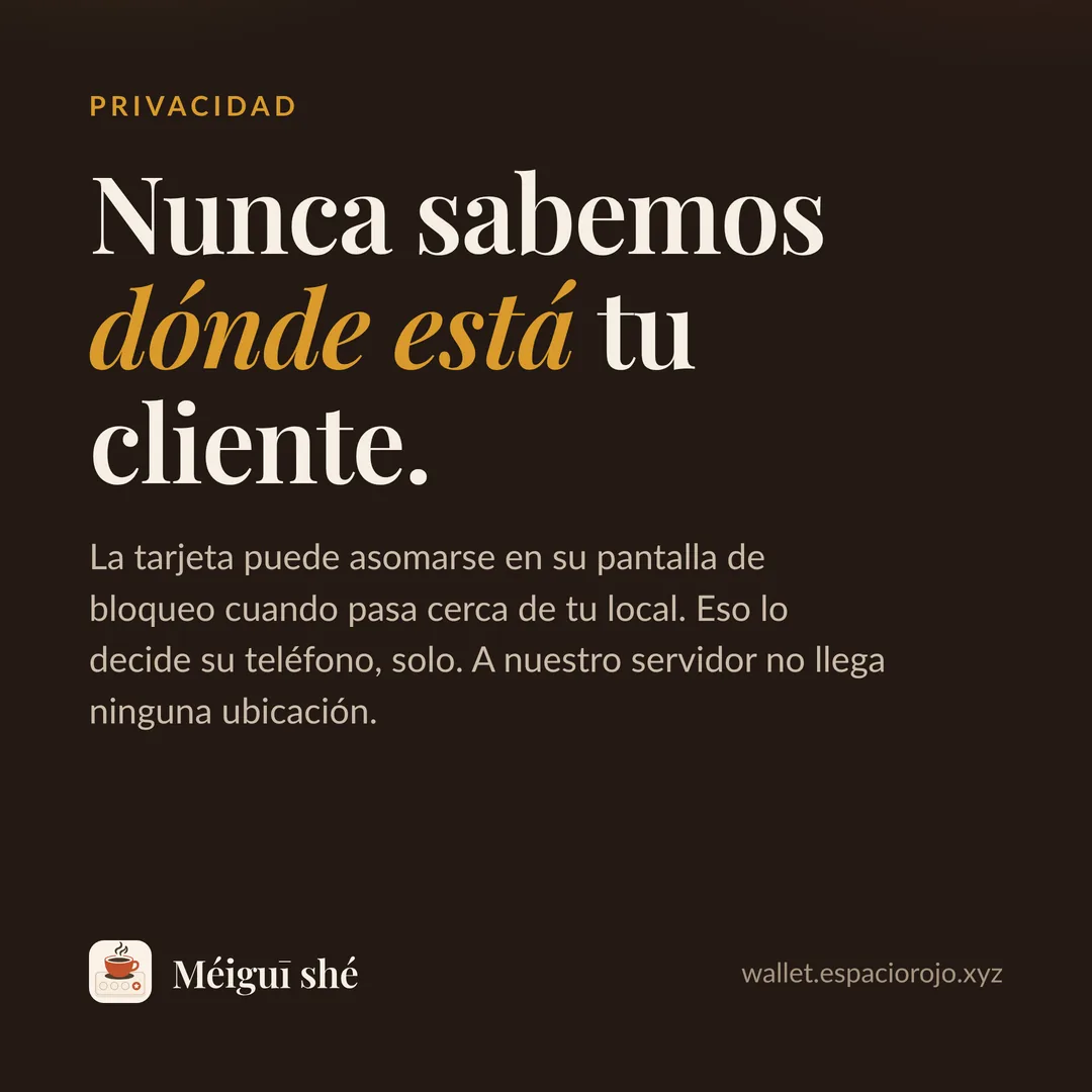 Nunca sabemos dónde está tu cliente: la geocerca la resuelve su teléfono, solo